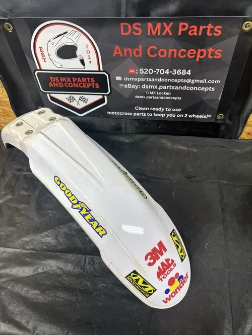 2006-2008KX250F Plastics Kit w/ Wonder Bread Graphics & Seat – Talladega Nights