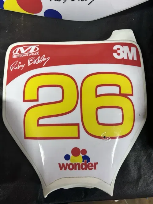 2006-2008KX250F Plastics Kit w/ Wonder Bread Graphics & Seat – Talladega Nights