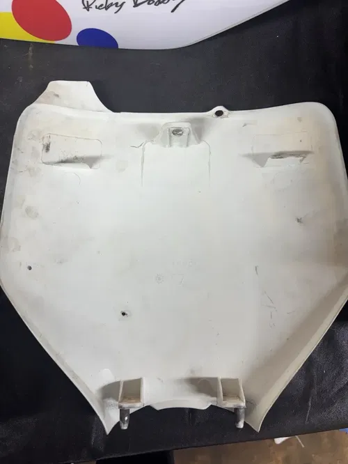 2006-2008KX250F Plastics Kit w/ Wonder Bread Graphics & Seat – Talladega Nights