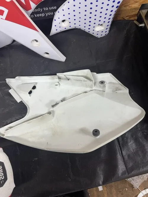 2006-2008KX250F Plastics Kit w/ Wonder Bread Graphics & Seat – Talladega Nights