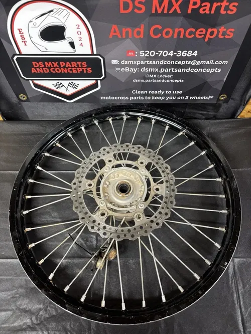2006-2018 2013 Kawasaki KX250F KX450F Front Wheel 21” Rim Hub OEM 2006-2018