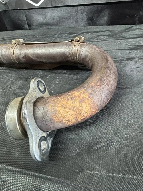 2006 Honda CRF250R OEM Full Exhaust System – Header & Muffler – Complete