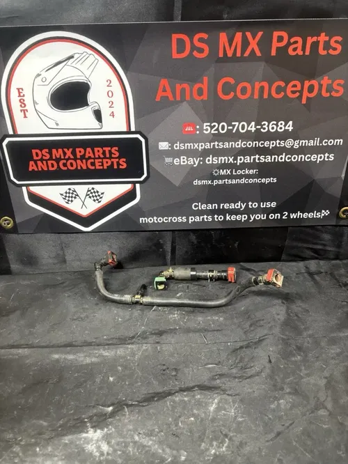 2013–2016 Kawasaki KX250F OEM Fuel Line Assembly Gas Hoses Quick Connectors