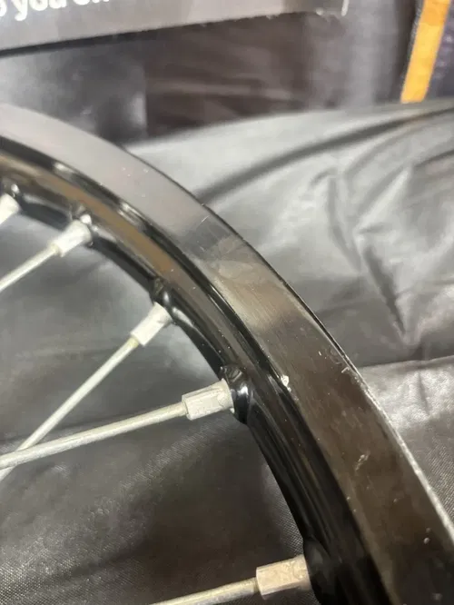 2002–2021 YZ125 YZ250 Front Wheel Hub, Tusk Rim, Acerbis Guard – Used 21x1.60
