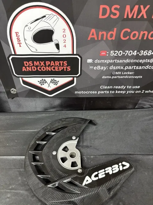 2002–2021 YZ125 YZ250 Front Wheel Hub, Tusk Rim, Acerbis Guard – Used 21x1.60