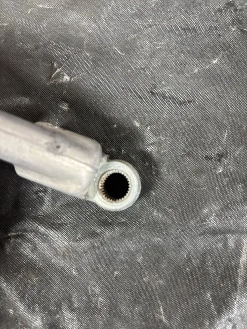 1990 - 1991 Yamaha YZ125 Kickstart Assembly yz125 yz 125 kickstarter shaft gear