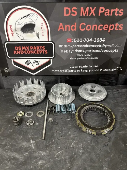 1999 - 2002 Kawasaki KX125 OEM Clutch assembly Basket Hub Plates Springs KX 125
