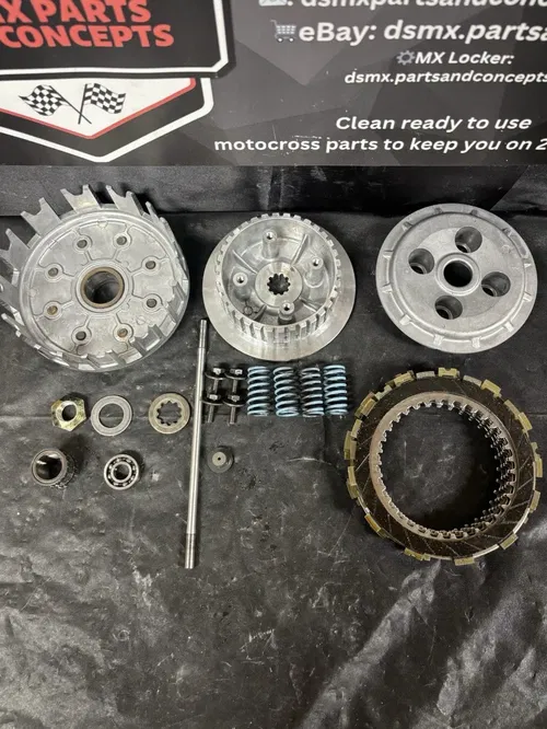 1999 - 2002 Kawasaki KX125 OEM Clutch assembly Basket Hub Plates Springs KX 125