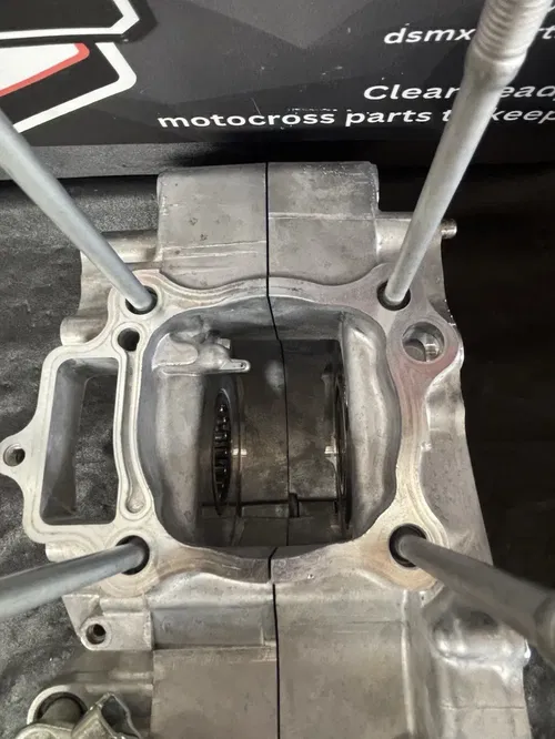 2006 Honda CRF250R Engine Crankcase Cases Left & Right OEM – Inspected