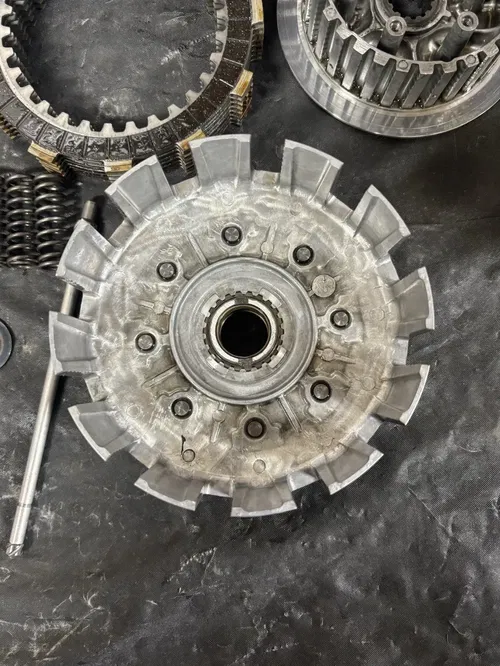 2011 07-13 YAMAHA YZ450F OEM CLUTCH W BASKET HUB PRESSURE PLATE 5XD-16150-60-00