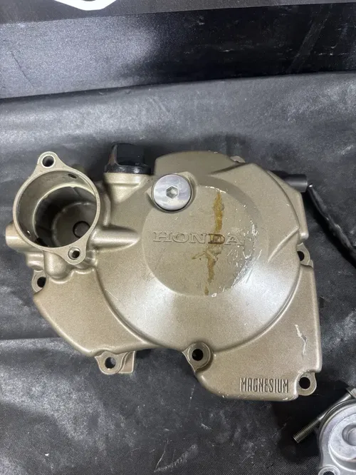 2006 04-08 HONDA CRF250R OEM STATOR MAGNETO ROTOR FLYWHEEL ALTERNATOR LEFT COVER