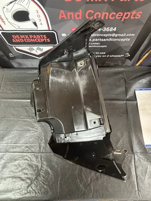 2004 YZ125 Restyle Air Box w/ Intake Boot – Used OEM in Good Shape