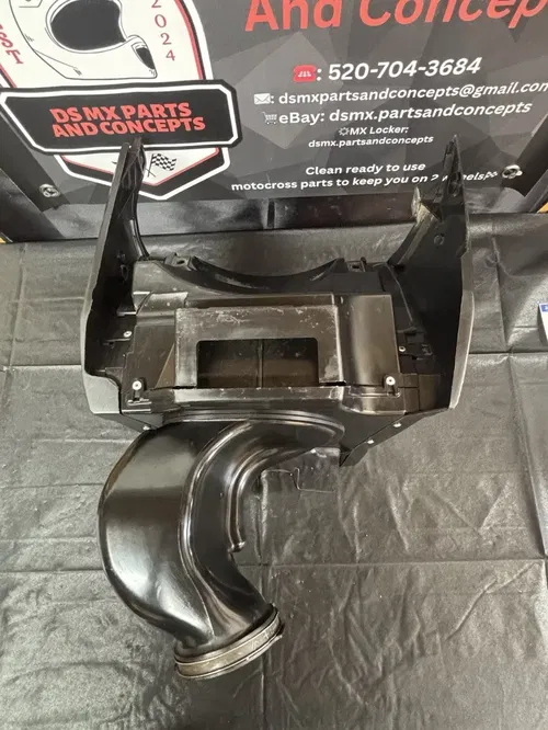 2004 YZ125 Restyle Air Box w/ Intake Boot – Used OEM in Good Shape