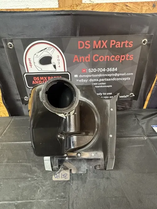 2004 YZ125 Restyle Air Box w/ Intake Boot – Used OEM in Good Shape