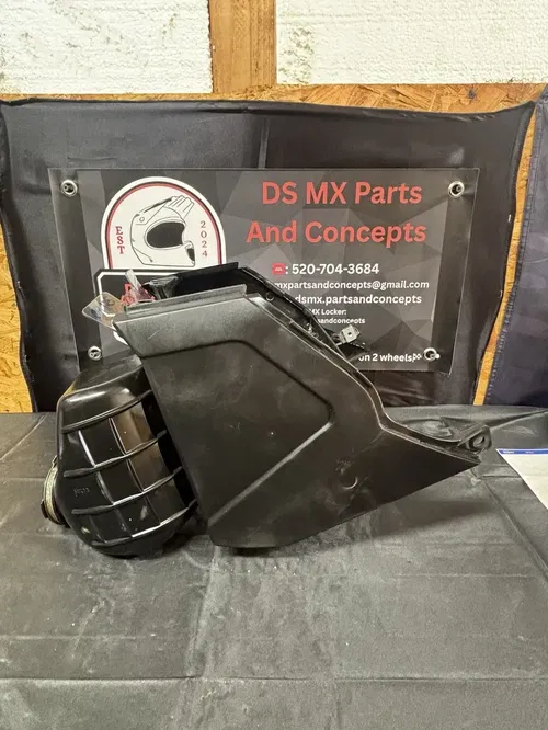2004 YZ125 Restyle Air Box w/ Intake Boot – Used OEM in Good Shape