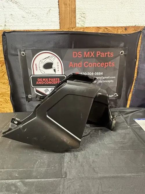 2004 YZ125 Restyle Air Box w/ Intake Boot – Used OEM in Good Shape