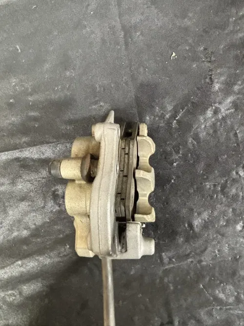 04-08 CRF250R FRONT REAR BRAKE CALIPER PADS SIDE OEM STOCK MASTER
