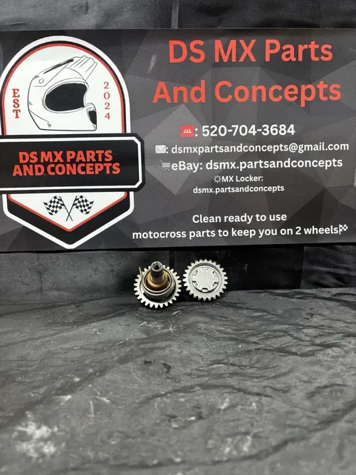 2013 - 2016 Kawasaki Kx250f Kick Starter Shaft And Idler Gear