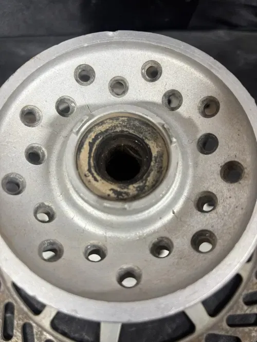 1991 Yamaha YZ125 Front & Rear Wheel Hubs w/ Spacers OEM