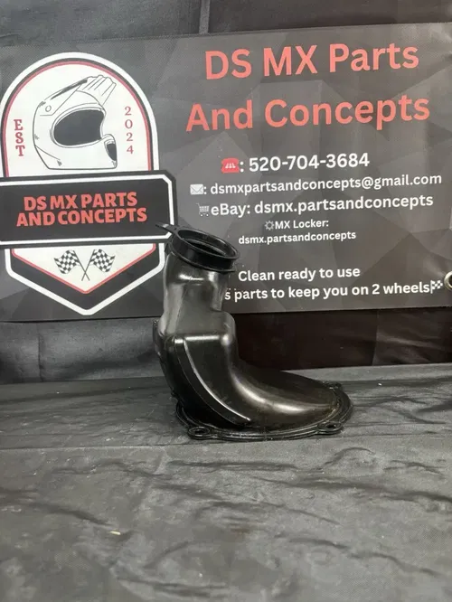 2003 Kawasaki KX250 Airbox Intake Boot – OEM Rubber Boot to Carb, Good Shape