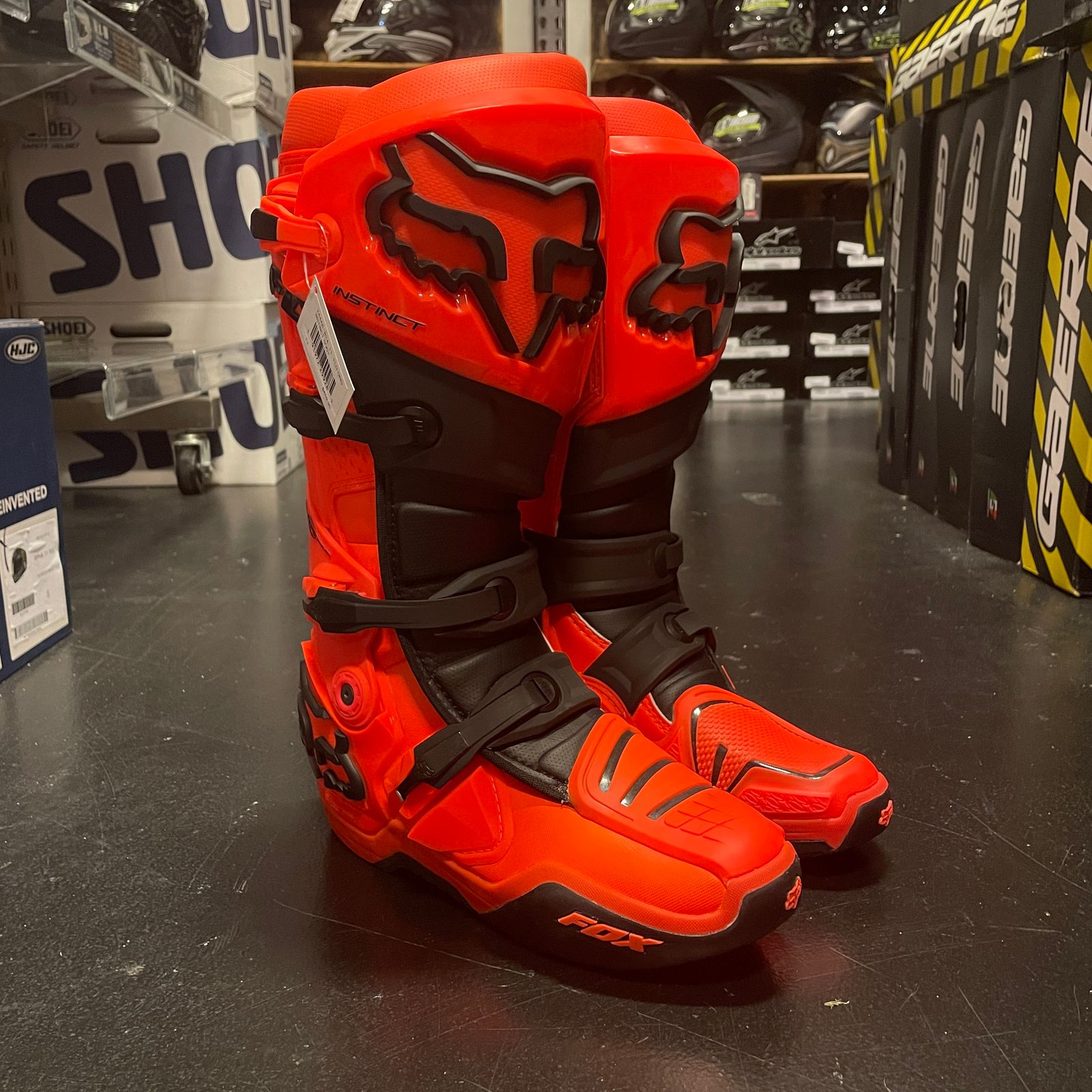 Orange sales fox boots