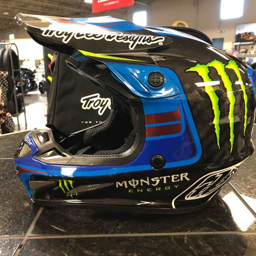 Troy lee designs monster energy helmet discount