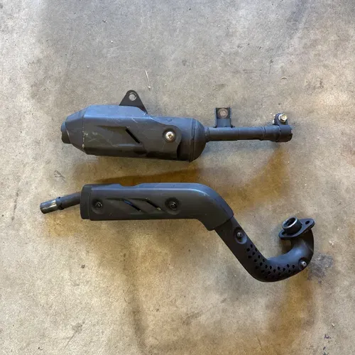 Honda deals crf110f exhaust