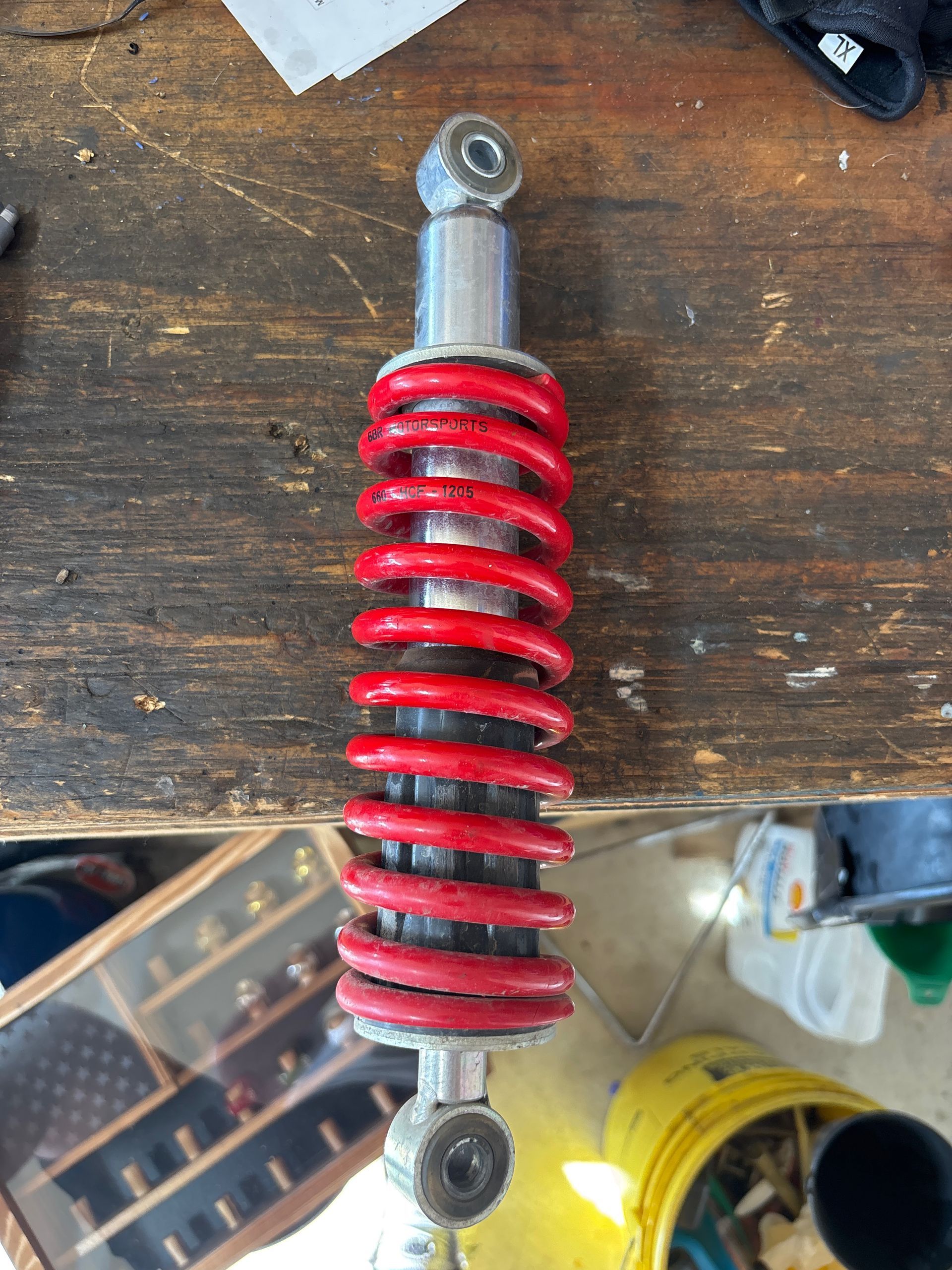 Rear Shock With BBR Spring
