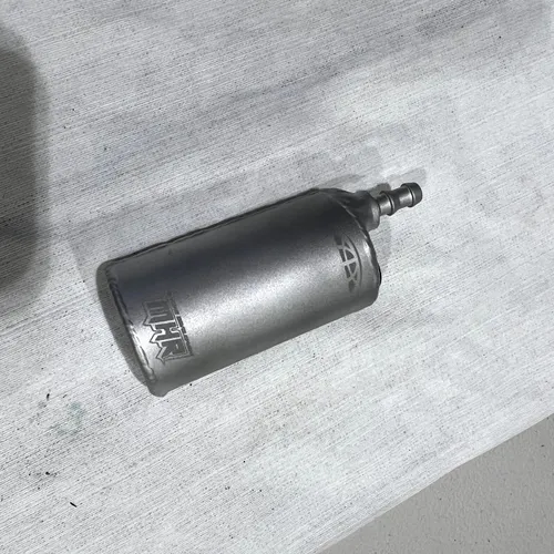 Radiator coolant catch can/reservoir 