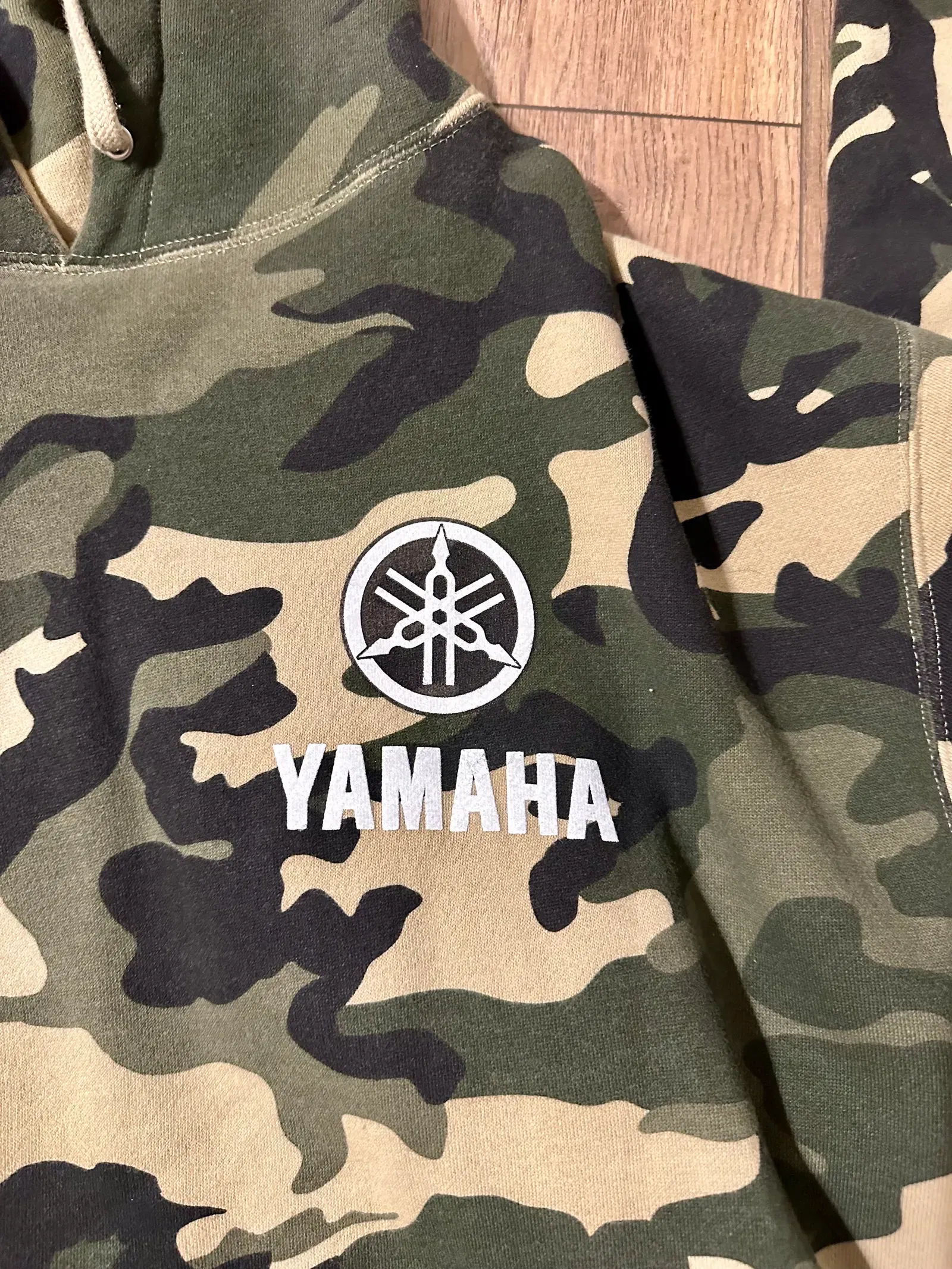 Yamaha Camo Hoodie Med