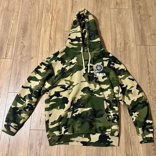 Yamaha Camo Hoodie Med