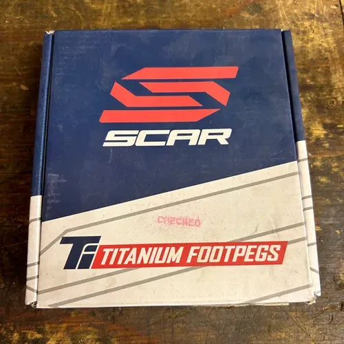 Suzuki Rmz Titanium Footpegs Scar