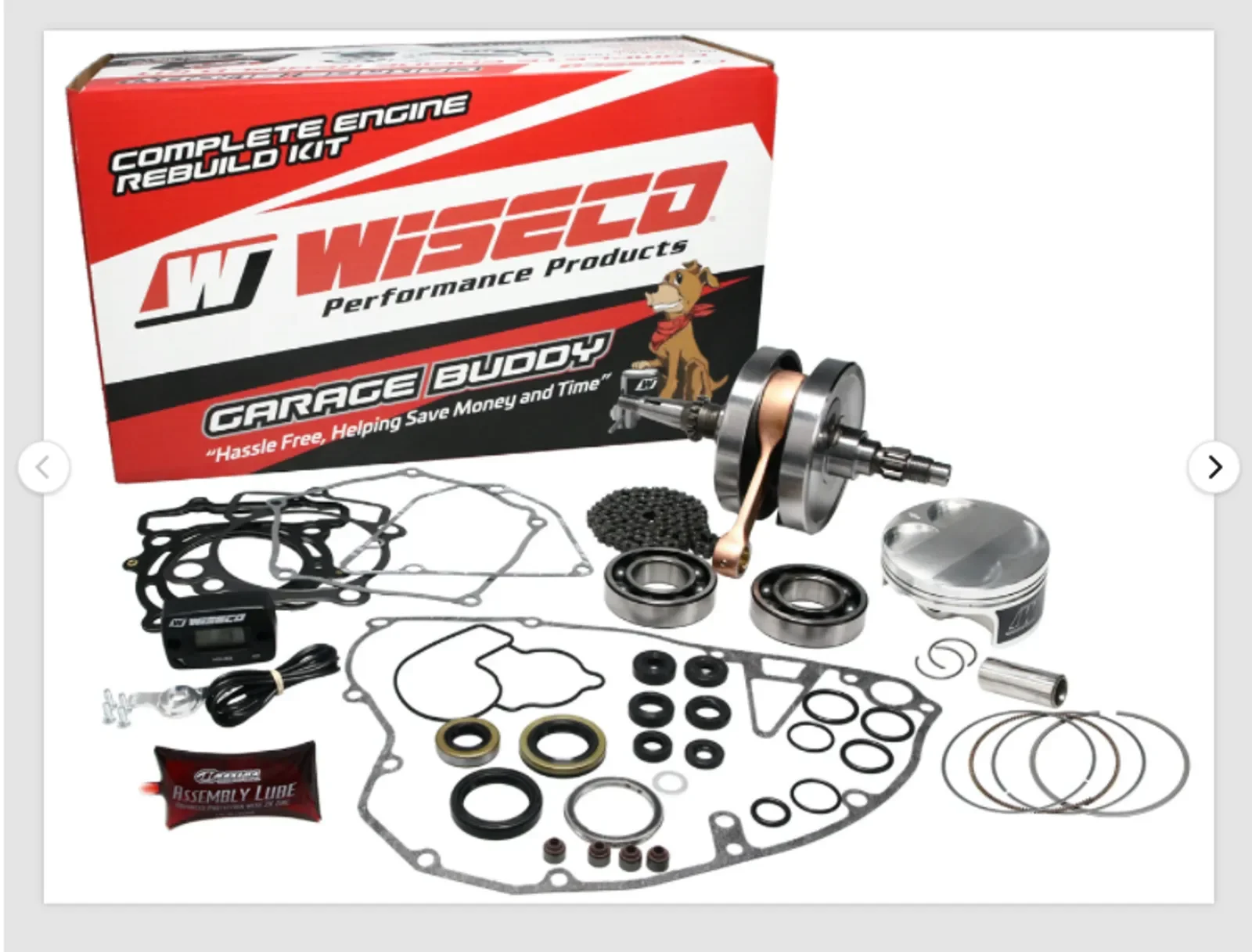 Wiseco Honda CRF150R 2007-2009 Complete Engine Rebuild Kit Standard Bore  MX Locker