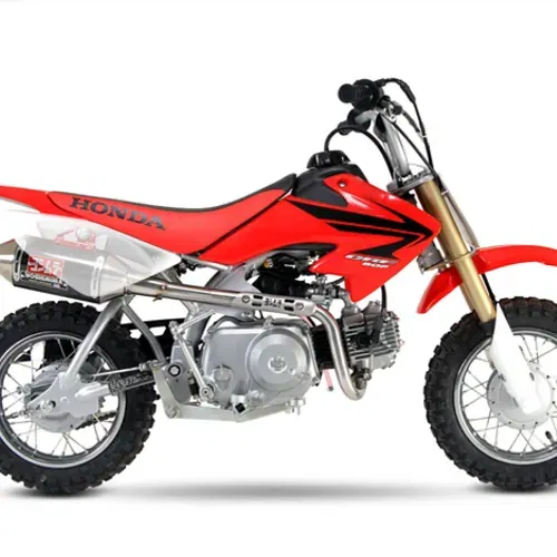 Yoshimura Honda CRF50F 04-21  XR50 00-03 RS-2 Stainless Exhaust Carbon Muffler