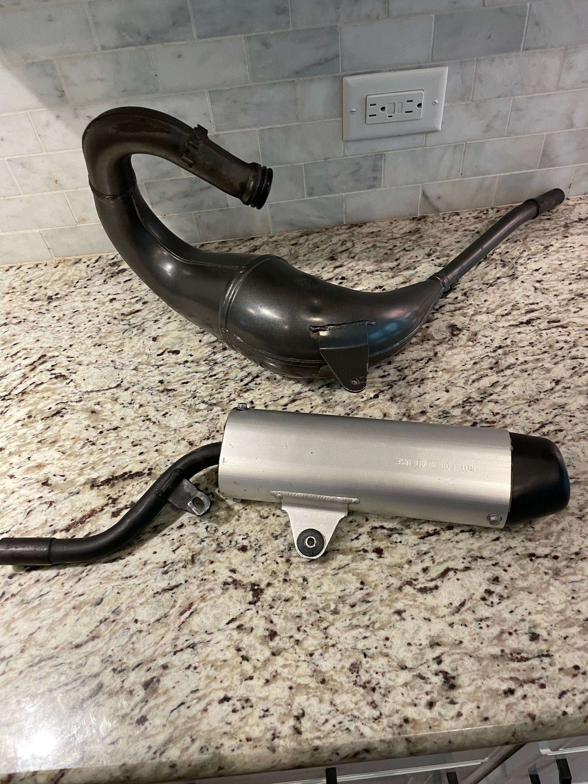 Kawasaki Kx 112 Full Exhaust 
