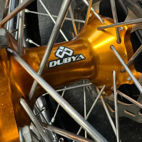 KTM Talon Dubya Excel Rear Wheel 19 SX XC Orange 350 250 125 450 Complete 