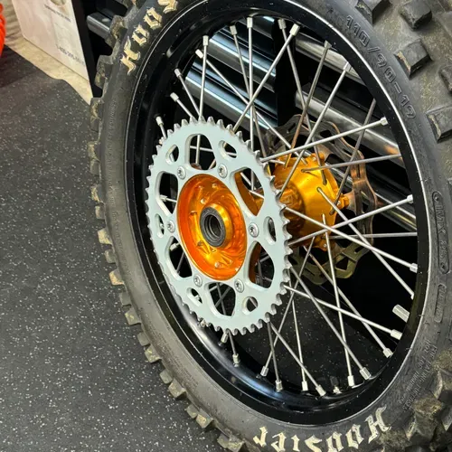 KTM Talon Dubya Excel Rear Wheel 19 SX XC Orange 350 250 125 450 Complete 