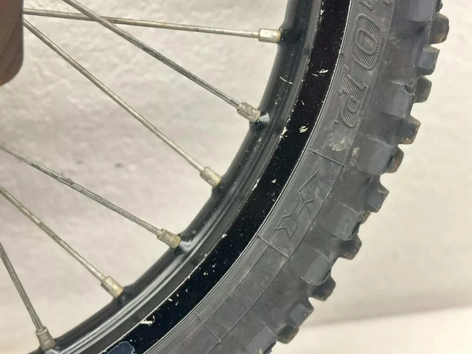 2008 KTM 300XC Excel Front Wheel 21 Inch Tire Rim Sprocket Hub 7800900104430 XC