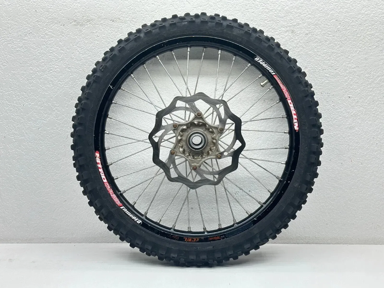 2008 KTM 300XC Excel Front Wheel 21 Inch Tire Rim Sprocket Hub 7800900104430 XC