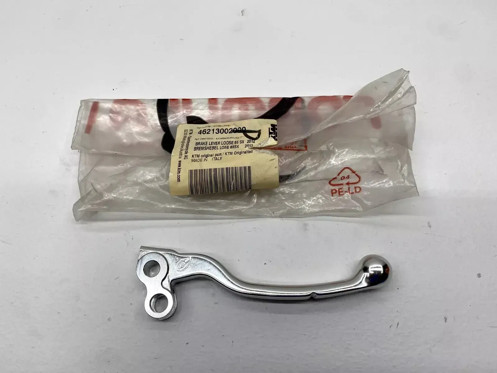 KTM 65SX Front Hand Brake Lever Loose OEM 46213002000