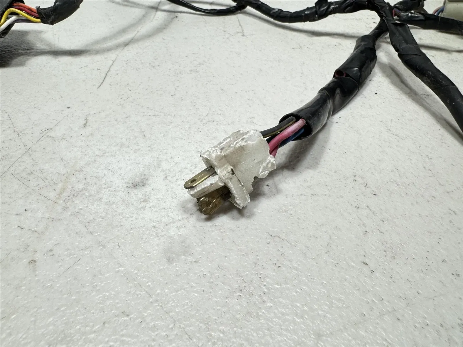 1999 Kawasaki ZX9R Taillight Harness Front Electrical Wiring OEM Tail Light ZX