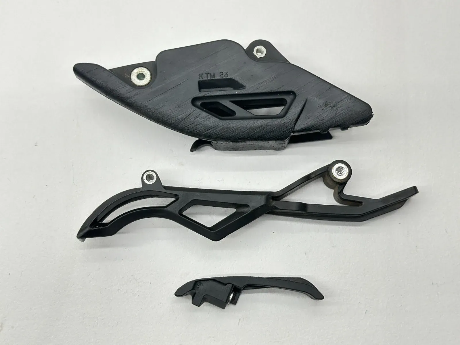 2023 KTM 350SXF Chain Guide Guard Slider Guides Slide Black Rubber OEM Dirt Bike