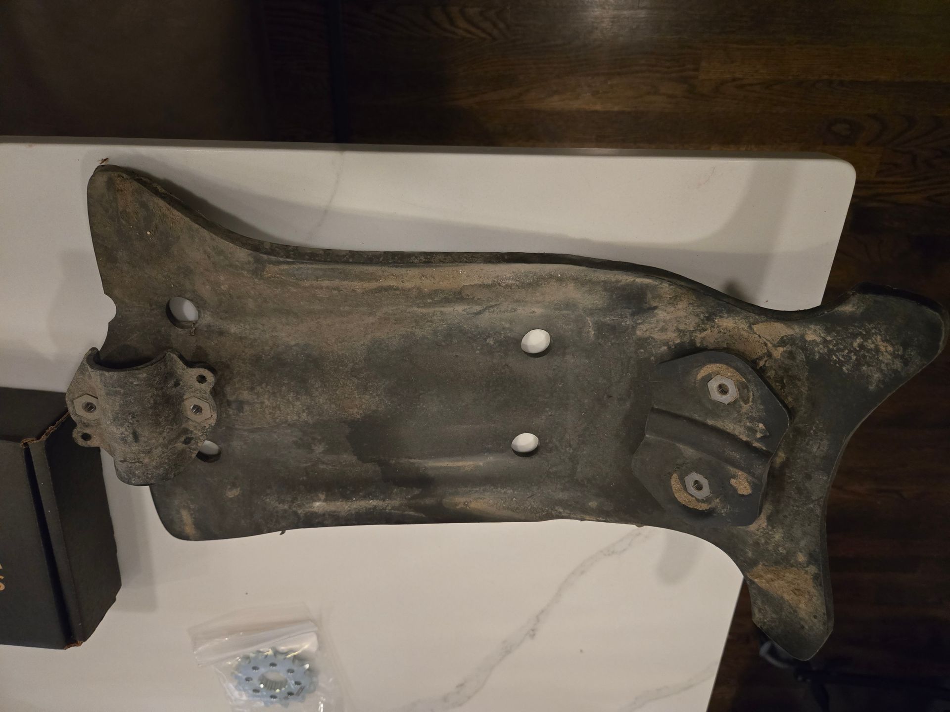 Alta Motors Redshift MXR OEM Skid Plate. 