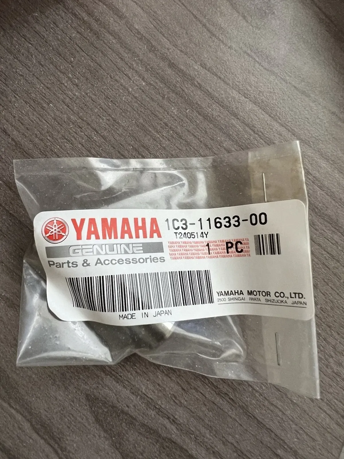 Yamaha YZ125 Piston PIN 1C3-11633-00-00