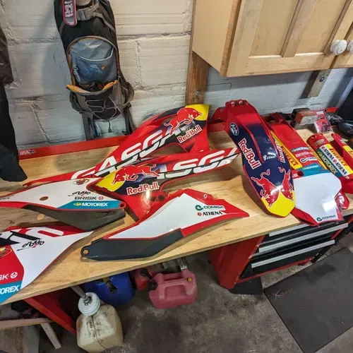 GasGas OEM Plastics and Graphics 2021-23