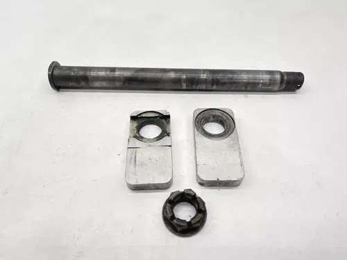 2007 Suzuki GSXR 750 600 Rear Axle Blocks Spacer Nut Pivot Assembly 64711-49G10