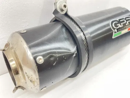 2009 Aprilia Mana850 Exhaust Silencer Muffler Slip On Aftermarket Motorcycle GPR