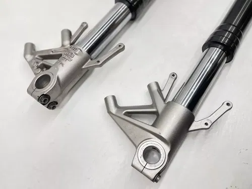 2009 Aprilia Mana 850 Showa Front Forks Shock Suspension STRIGHT Tube Assembly
