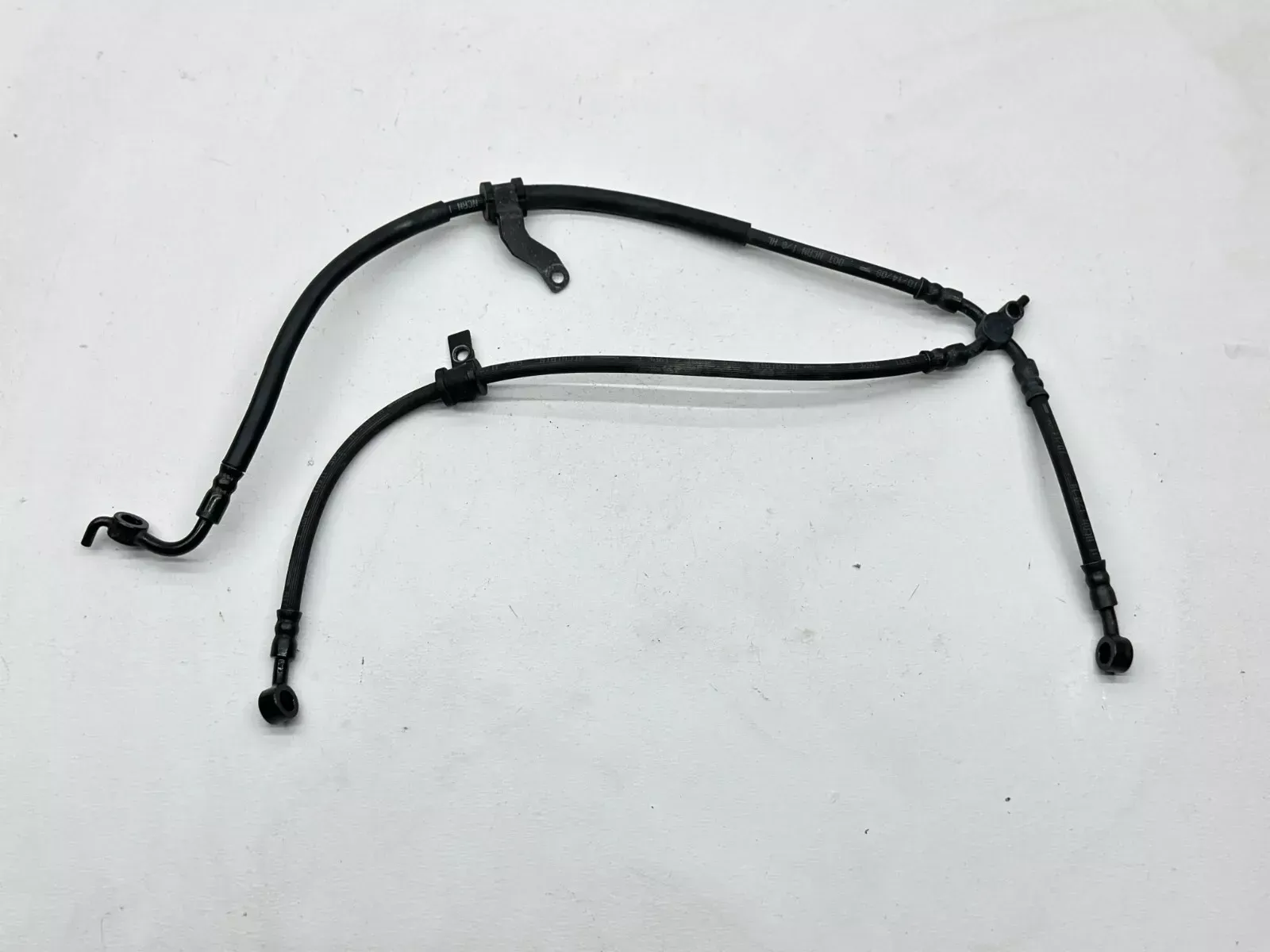 2014 Yamaha R6 Motorcycle Front Brake Line Hose Cable Wire OEM YZFR6 YZF R6