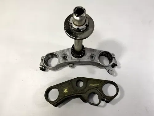 2007 Suzuki GSXR750 Triple Tree Clamp Steering Stem Bar Mounts GSXR 750